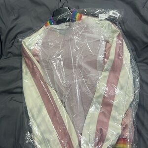 Coach Rainbow SVNIR Jacket (Pearl Pink) size XS